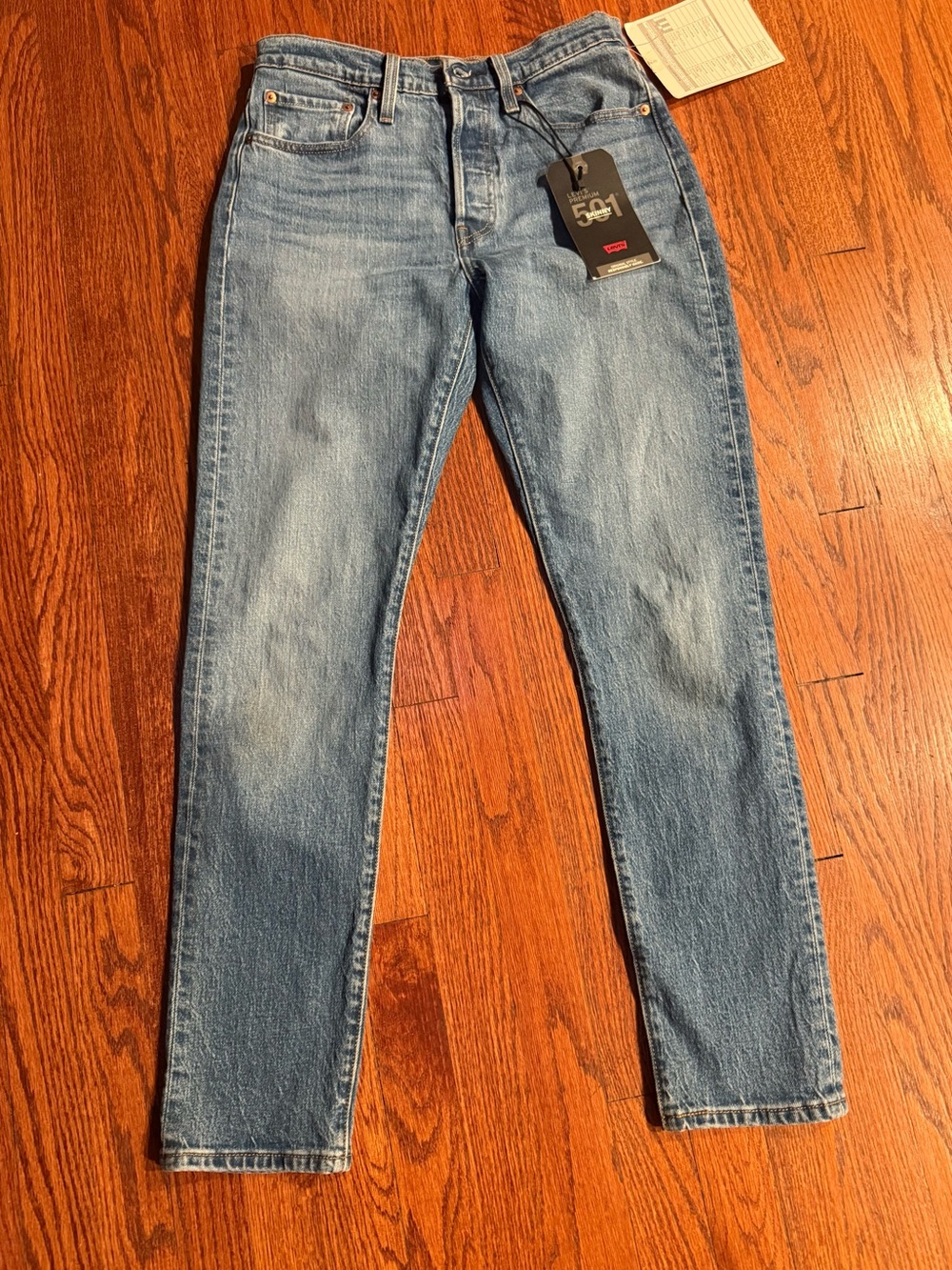 Levi's Light Blue Slim Straight Jeans